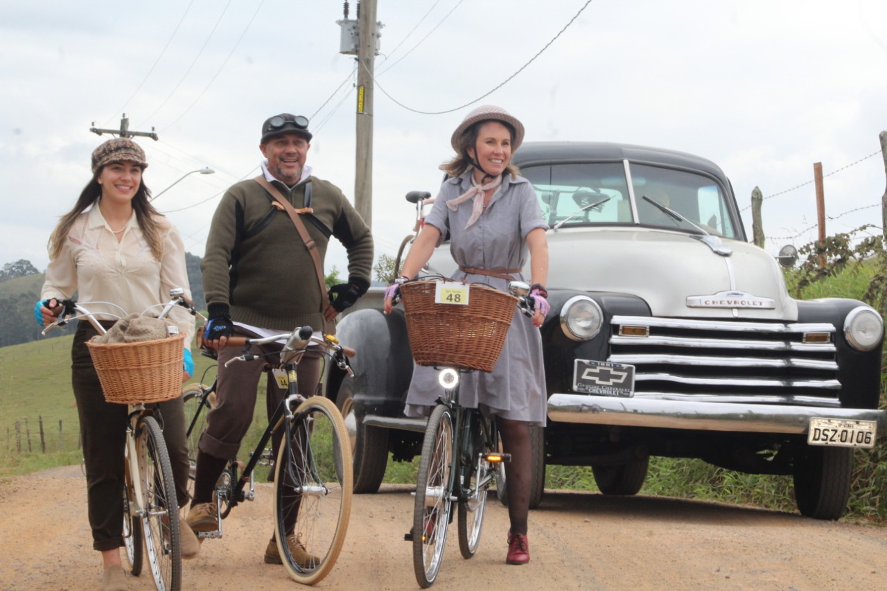 Santo Antônio sedia ‘Giro Vecchio’ com bikes antigas