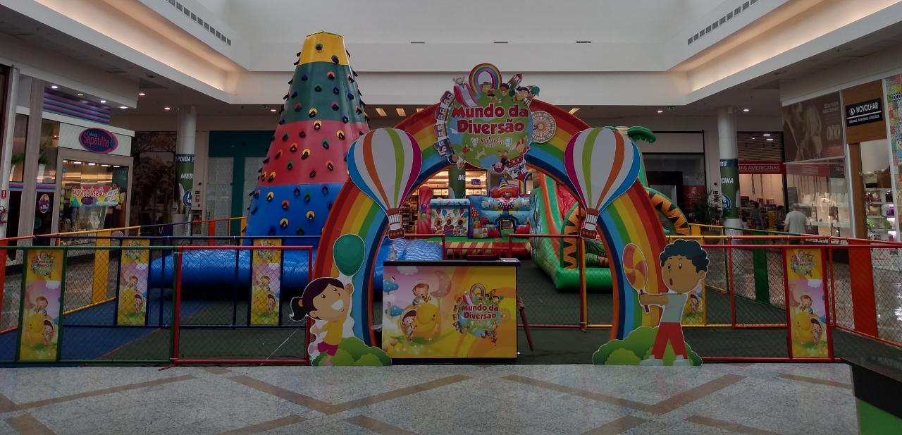 Shopping Pátio Pinda recebe atração infantil radical