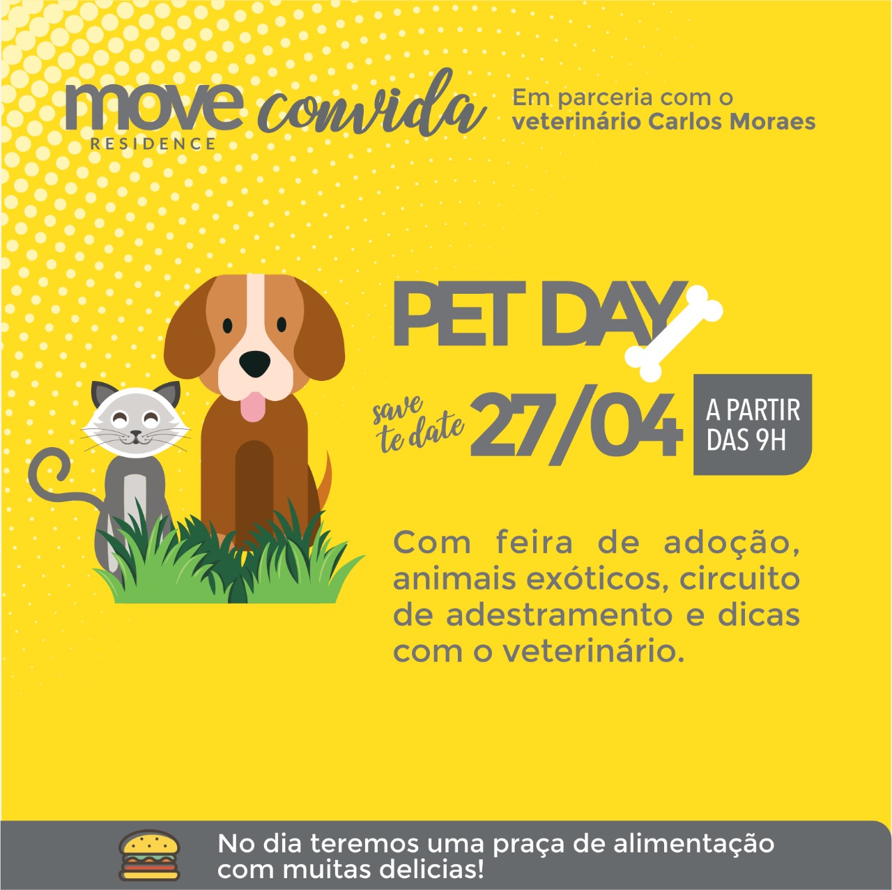 Move Residence promove Pet Day neste sábado em São José dos Campos