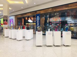 Taubaté Shopping recebe exposição “Coroas – símbolo de legitimidade e poder”