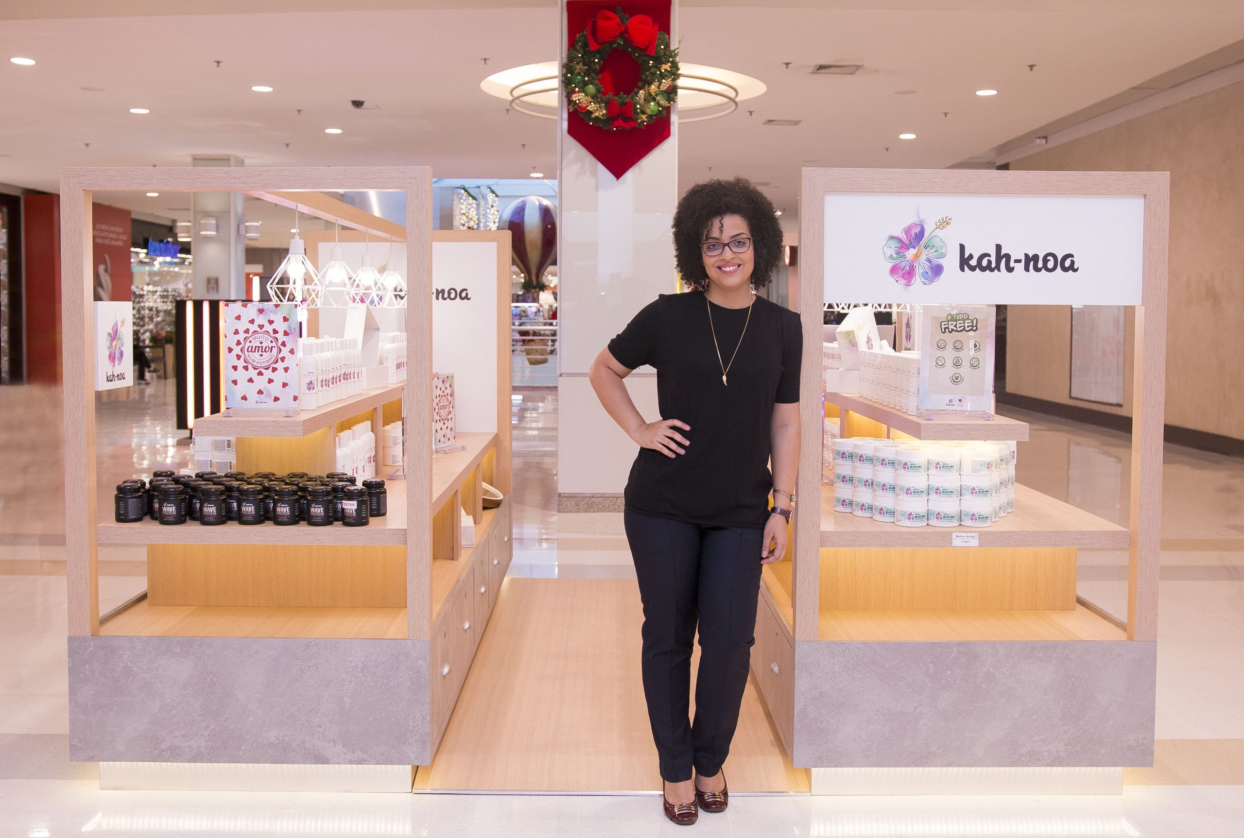 Kah-noa inaugura quiosque no CenterVale Shopping