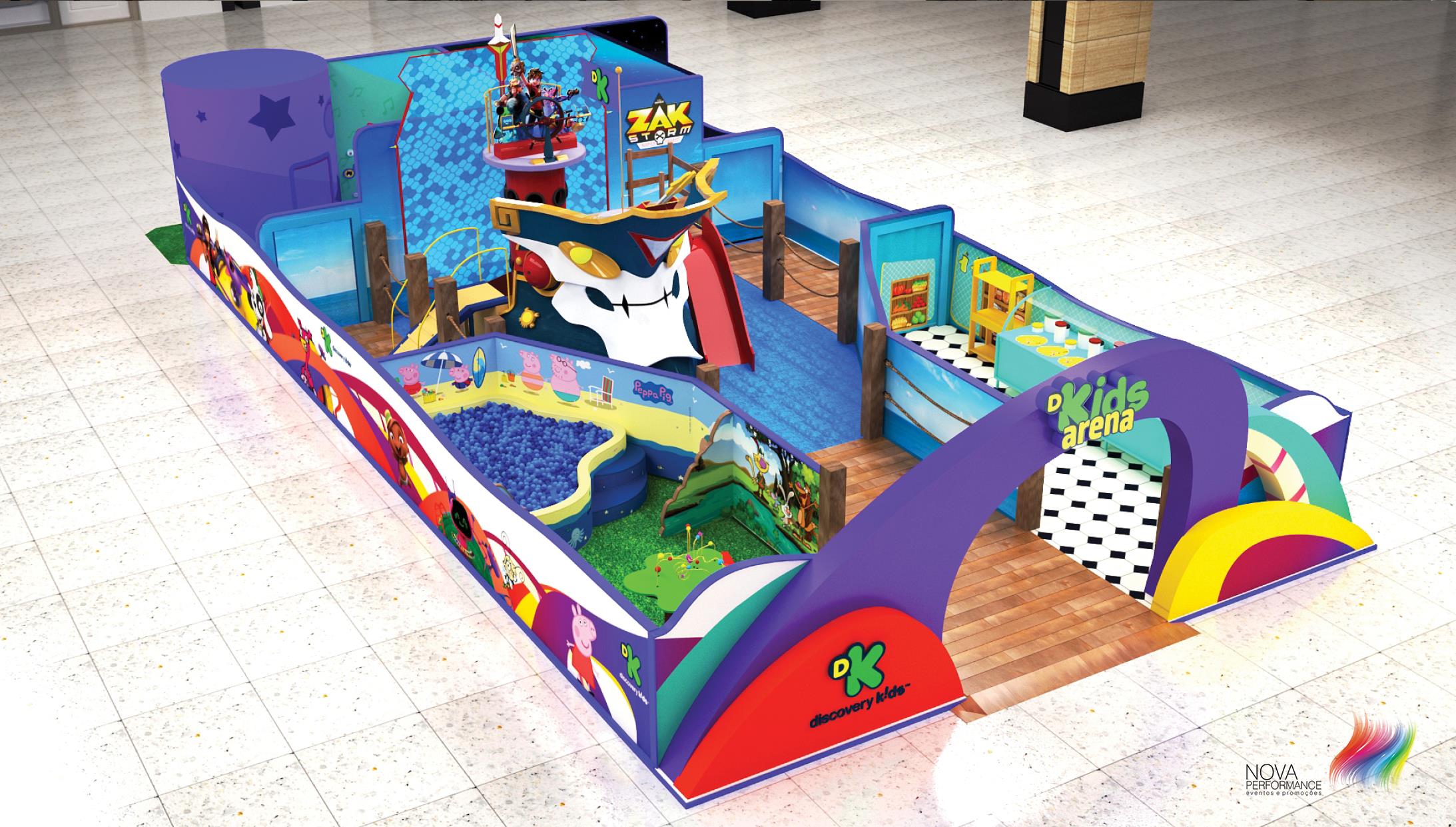 CenterVale Shopping traz com exclusividade para o Vale do Paraíba evento itinerante do Discovery Kids