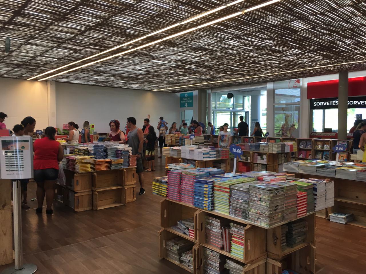 Serramar Shopping prepara Feira do Livro 2020