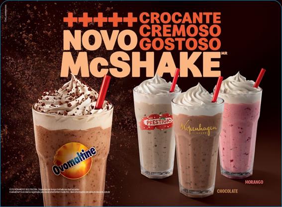 Novos McShakes chegam para deixar o verão no Méqui ainda mais delicioso