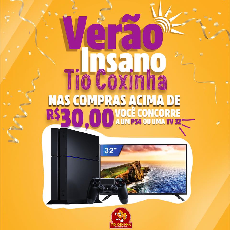 Tio Coxinha inicia o ano com promoção “Verão Insano”