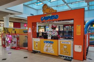 Parque do Garfield chega ao Taubaté Shopping para animar a criançada