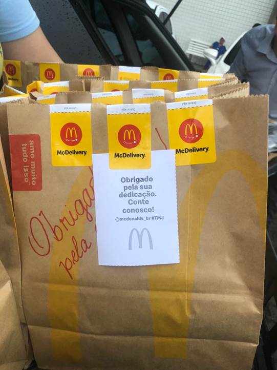 McDonald’s doa refeições para caminhoneiros no Brasil