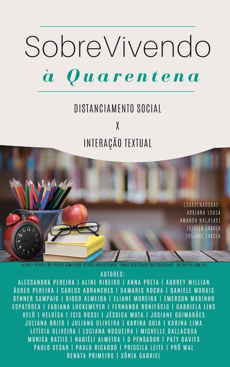 Professoras lançam livro “SobreVivendo à Quarentena” para compartilhar histórias durante a pandemia