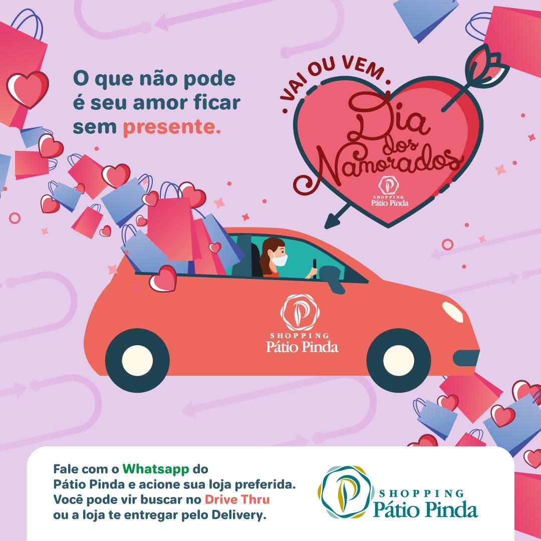 “Vai ou vem” é a nova campanha de Dia dos Namorados do Shopping Pátio Pinda