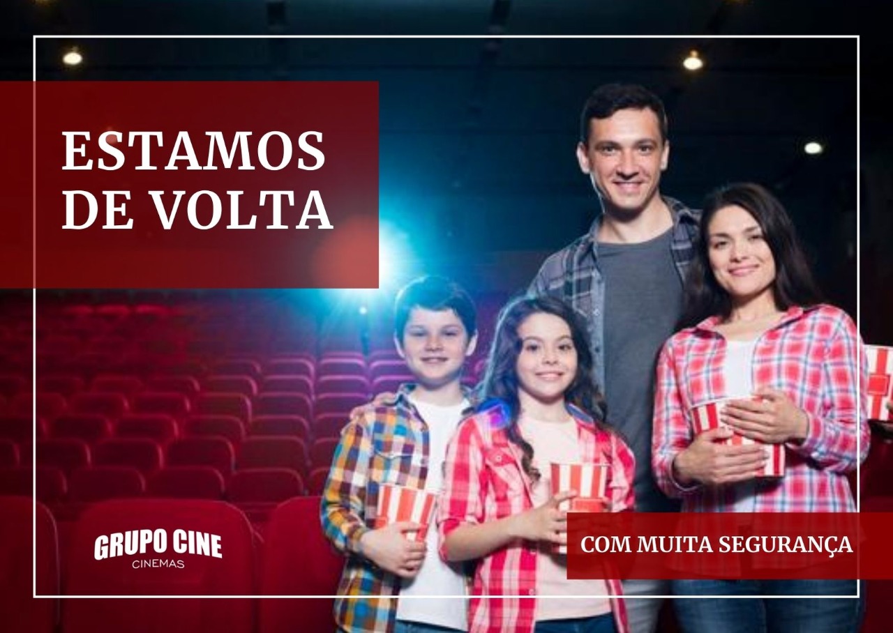 Festival ‘De volta para o cinema’: Grupo Cine participa da campanha nacional e retoma as atividades no Shopping Pátio Pinda