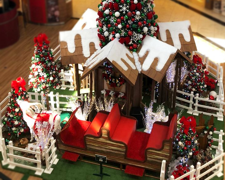 Colinas Shopping traz decoração inspirada na casa do jovem Noel