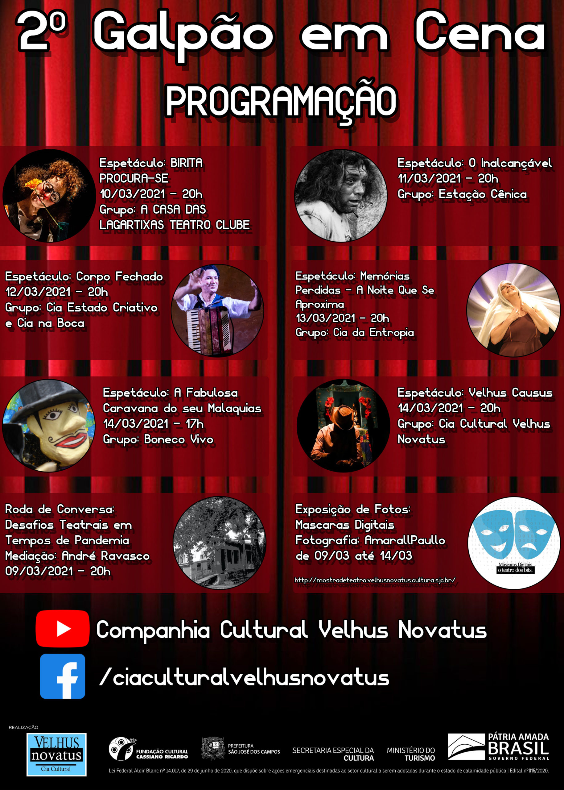 2º Galpão em Cena – Mostra de Teatro Velhus Novatus