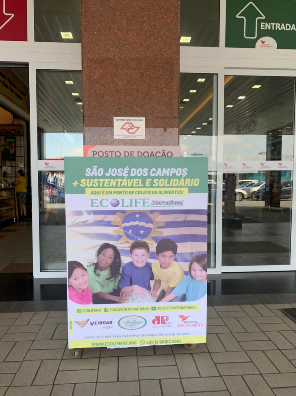 Combate à Fome: Shopping Jardim Oriente Participa de Campanha de Arrecadação de Alimentos