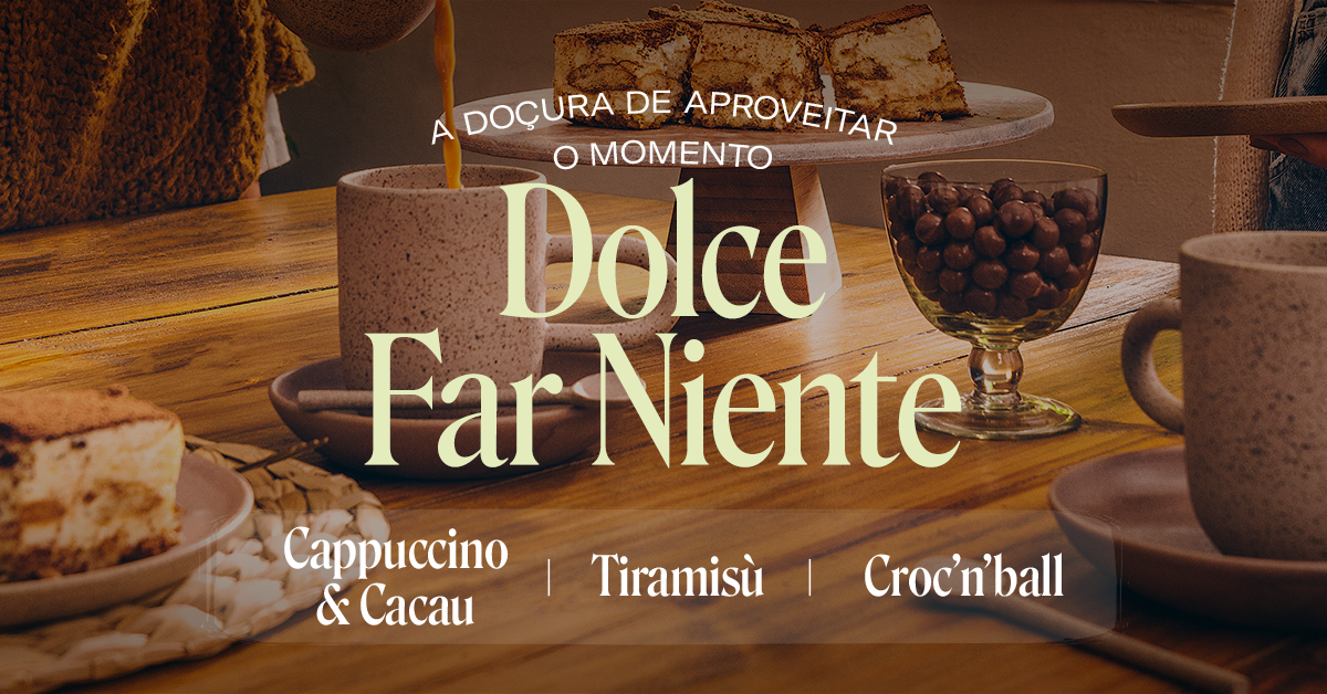 Bacio di Latte lança campanha de inverno “dolce fair niente”