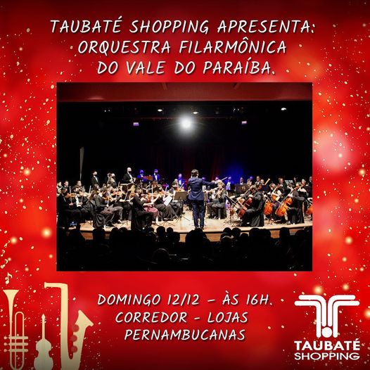 Programação de Natal: Taubaté Shopping promove apresentações temáticas a partir deste domingo (12)