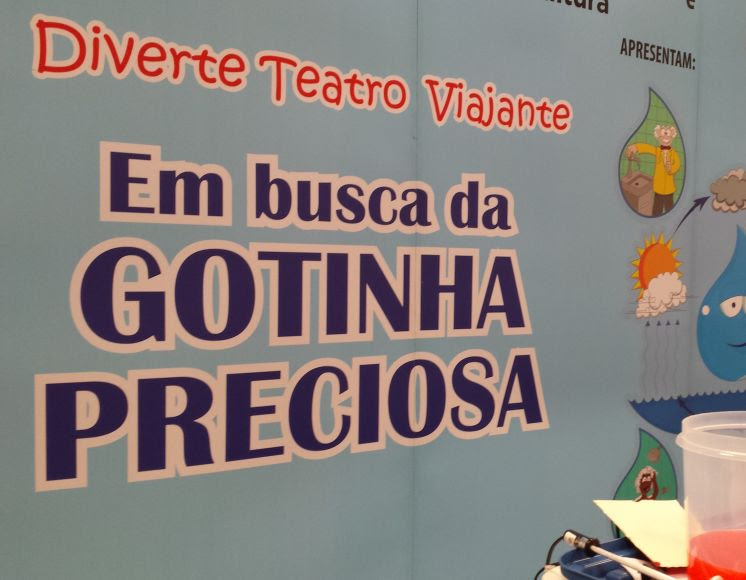 Escolas públicas de Taubaté (SP) recebem peça infantil sobre a importância da água