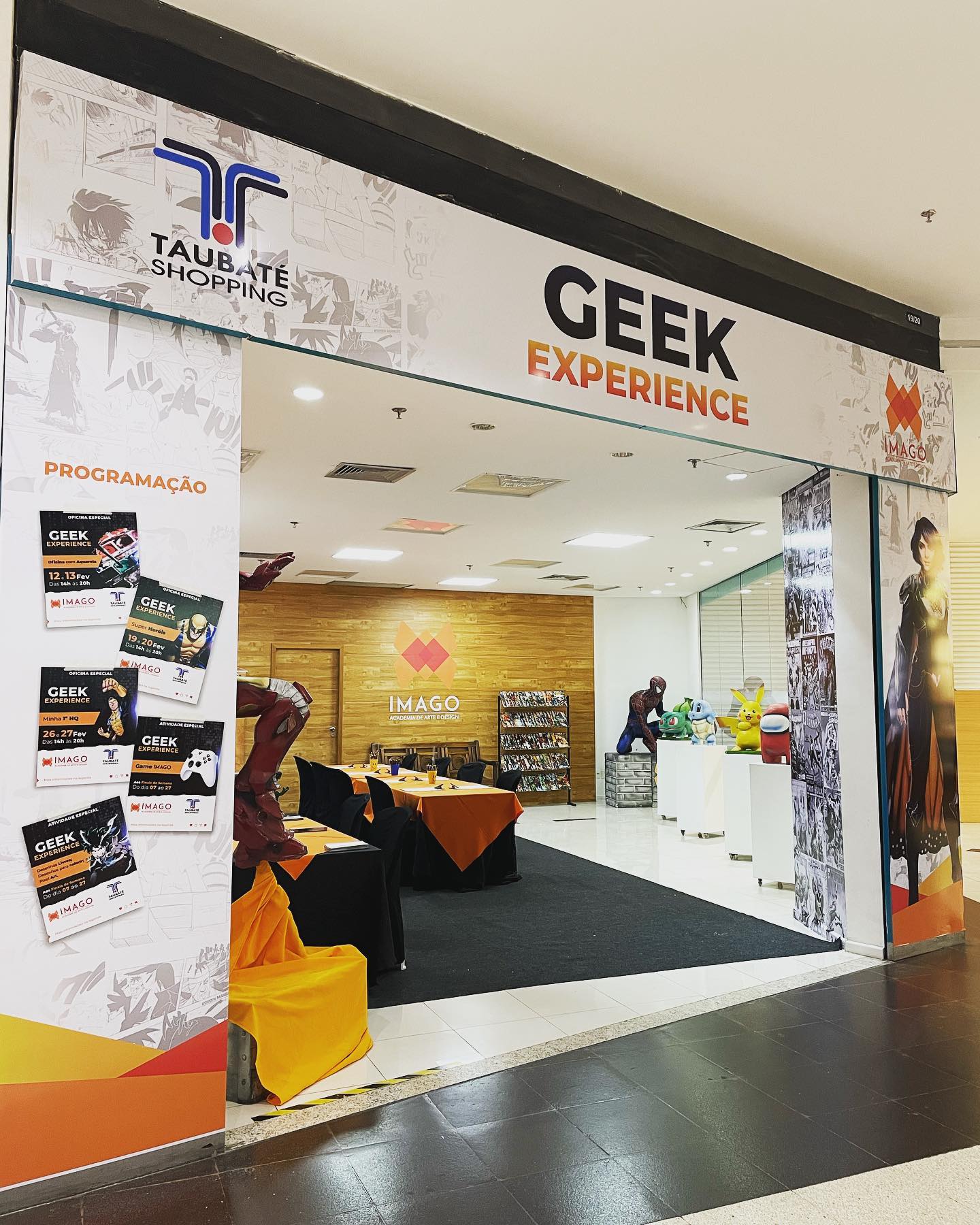 Geek Experience: Taubaté Shopping promove espaço dedicado à cultura nerd