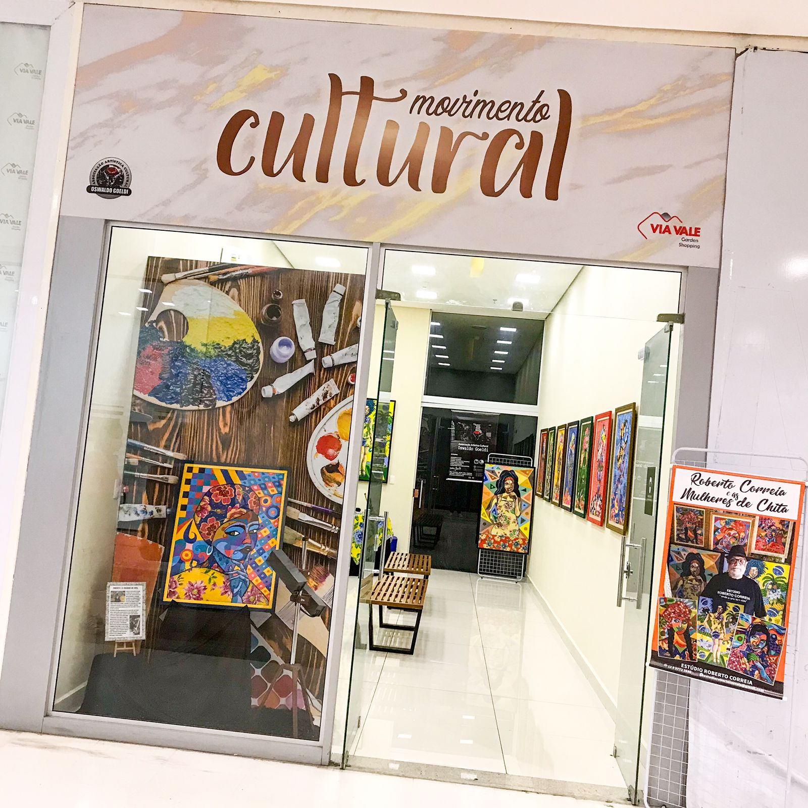 Últimos dias das Exposições em homenagem ao mês da Mulher no Via Vale Garden Shopping