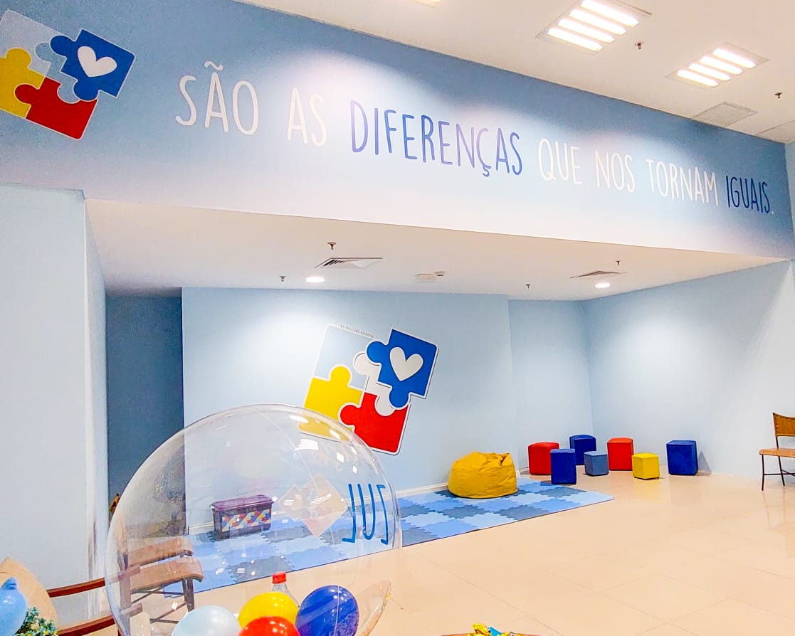 Via Vale inaugura “Espaço Azul” dedicado às pessoas com Autismo