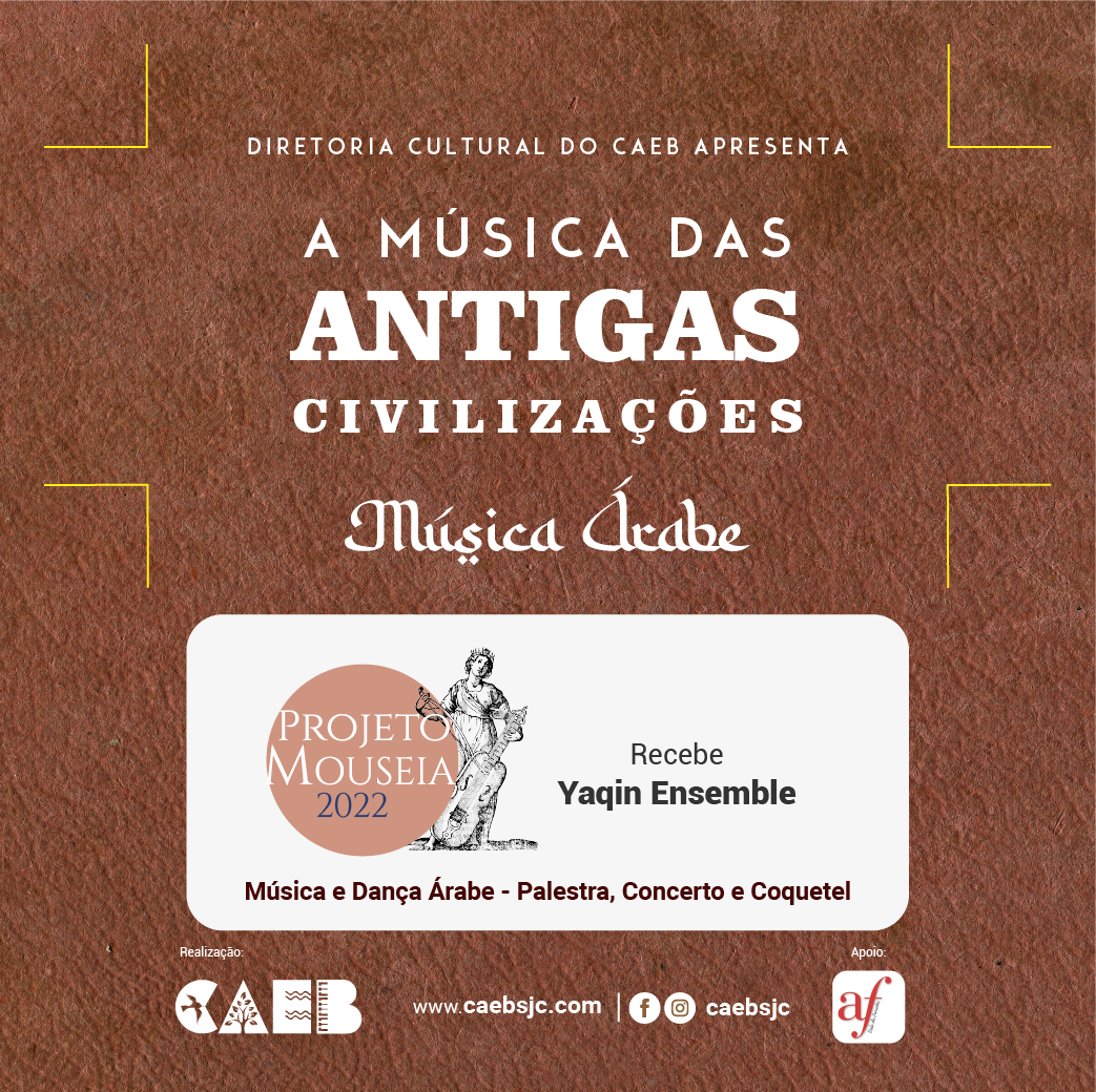 Caeb retoma atividades culturais presenciais com apresentação do grupo Yaqin Ensemble