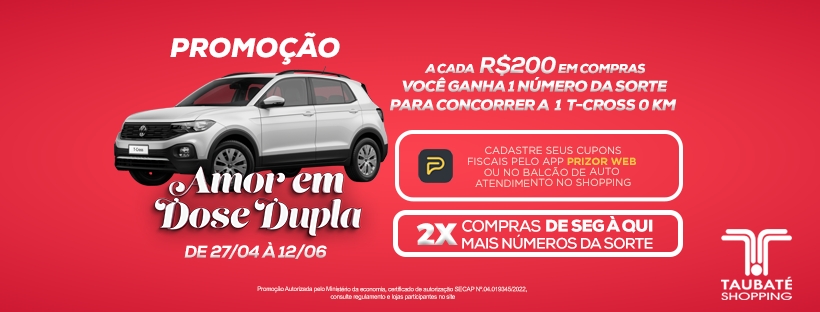 Dia dos Namorados: Taubaté Shopping ajuda clientes durante a busca pelo presente ideal