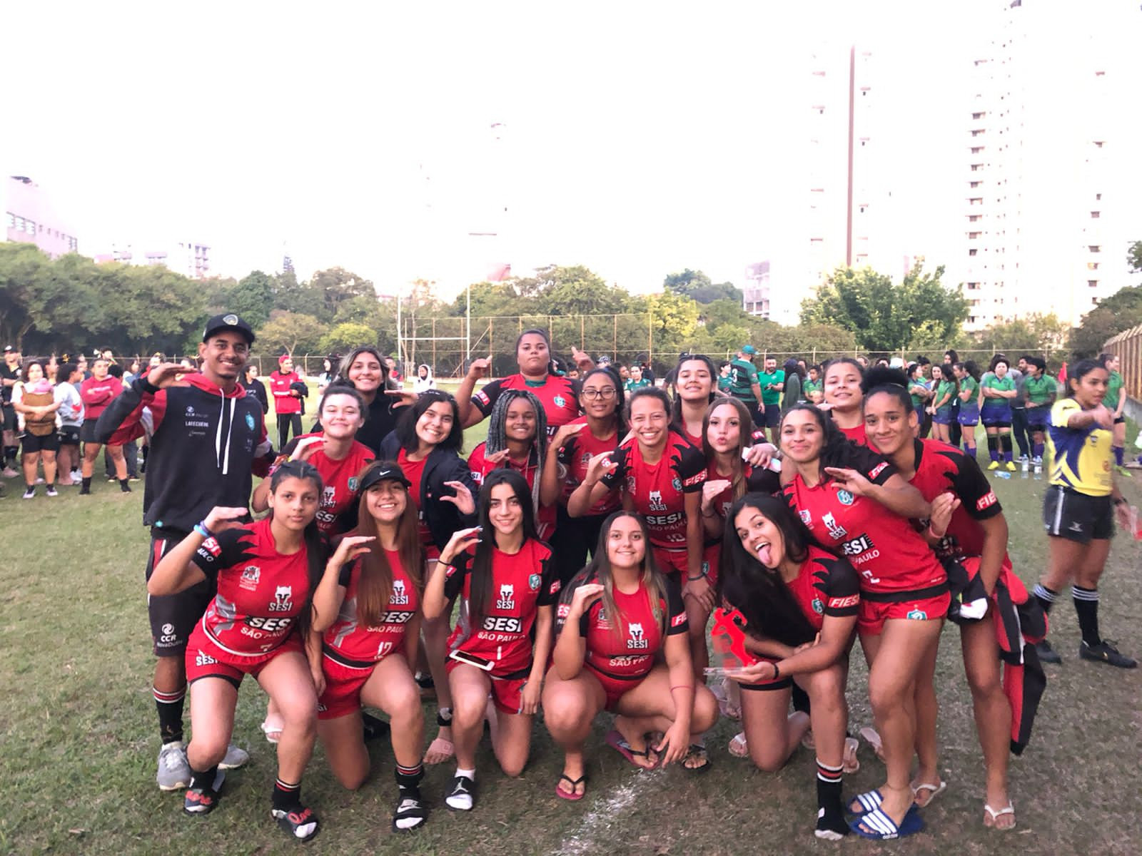 Equipe do Jacareí Rugby é campeã da 1ª Etapa da Copa Paulista Feminina de Rugby Sevens