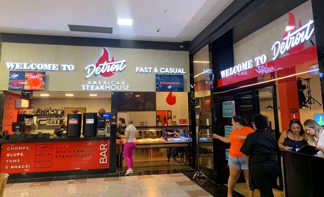 Shopping Jardim Oriente inaugura o 1° Detroit American Steak House de São José dos Campos