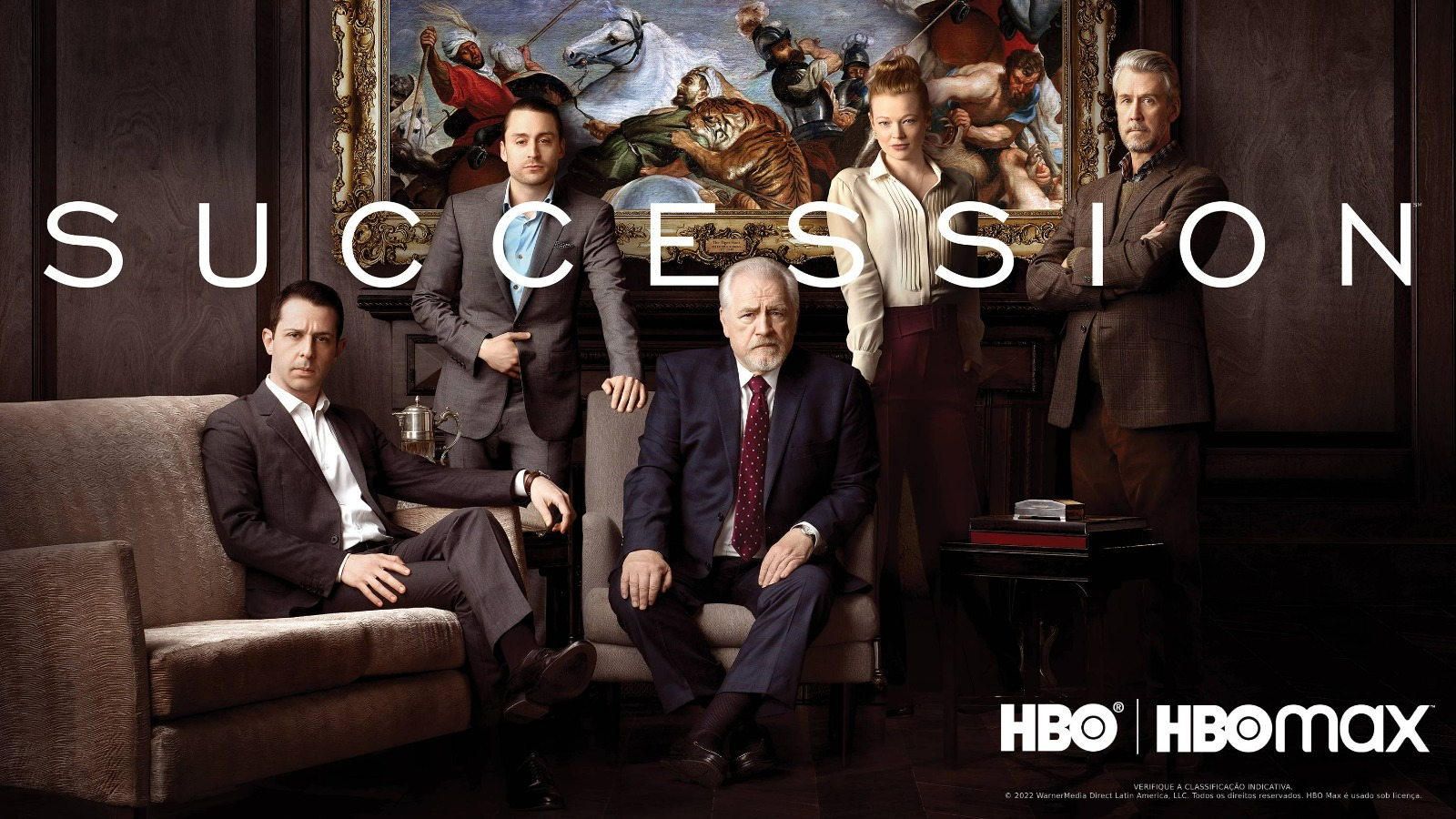 Claro tv+ traz a 1ª temporada da série dramática original da HBO, “Succession” para a plataforma