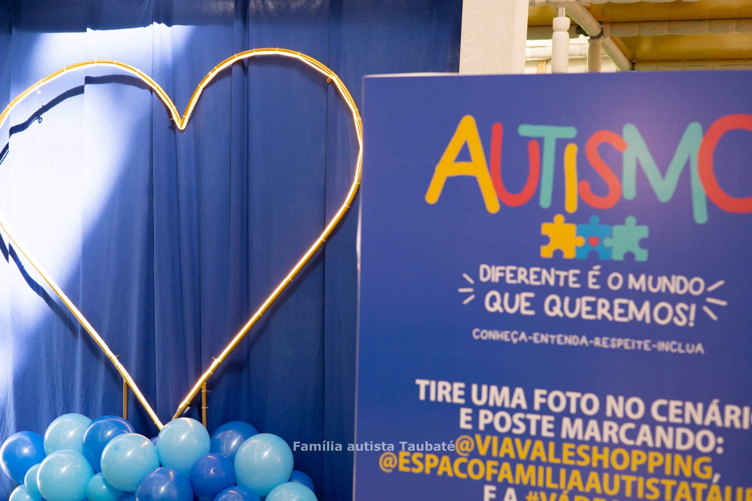 Via Vale Shopping celebra o mês do Autismo com evento emocionante em parceria com a Comunidade