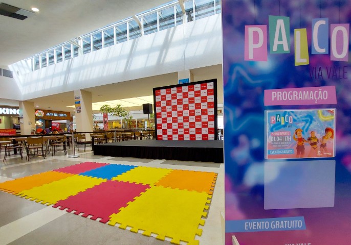 Via Vale Shopping apresenta: Diversão aos domingos com o Palco Via Vale!