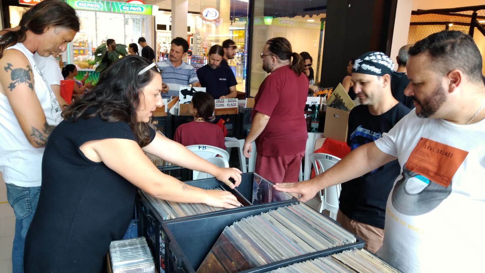 Feira de Discos chega ao Taubaté Shopping