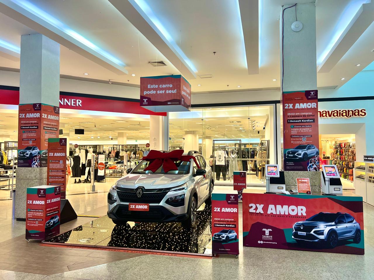 Com opção de chance em dobro, Taubaté Shopping segue com promoção que vai sortear carro 0Km