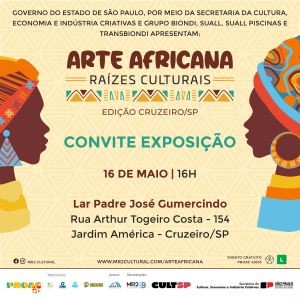 Exposição em Cruzeiro apresenta artesanato africano produzido por crianças