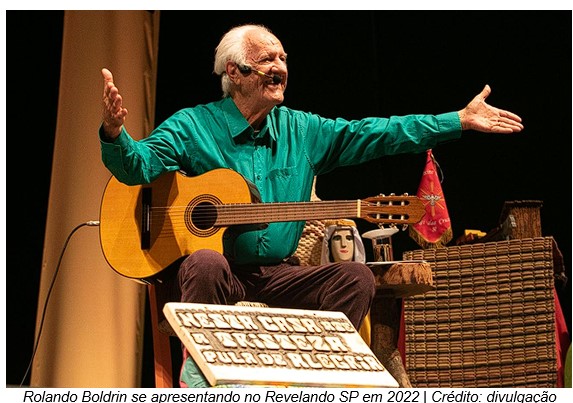 Com Tributo a Rolando Boldrin e Barra da Saia, Revelando SP em São José dos Campos divulga programação completa de shows