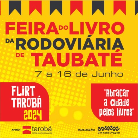 Pasquale Cipro Neto e Ricardo Ramos Filho estarão na abertura da 1ª FLIRT – Feira do Livro da Rodoviária de Taubaté