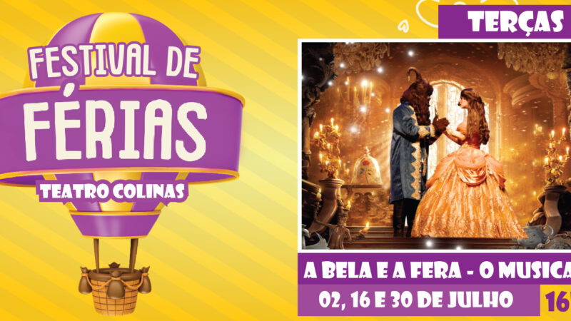 Teatro Colinas realiza em julho seu tradicional Festival de Férias; confira a programação  