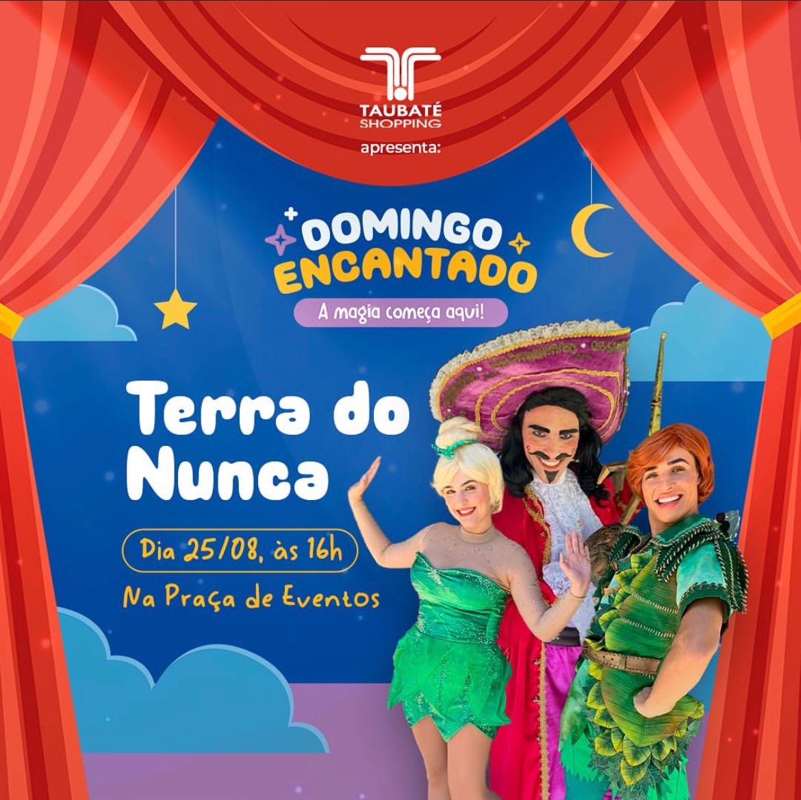 Taubaté Shopping lança projeto ‘Domingo Encantado’ com espetáculos musicais