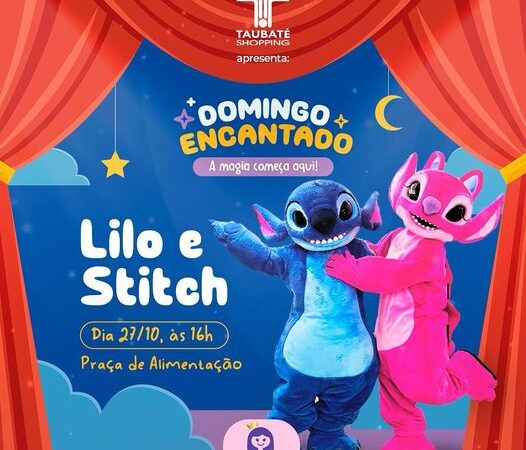 Taubaté Shopping apresenta programação infantil com temática de Halloween e mais uma edição do Domingo Encantado