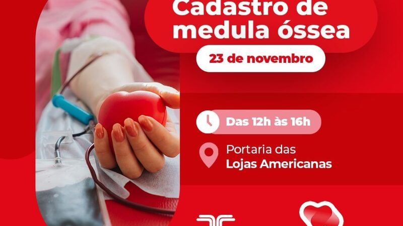 Hemonúcleo de Taubaté realiza ação de conscientização no Taubaté Shopping